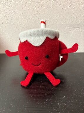 Target Christmas Plush Hot Cocoa Mug Decor Cute Holiday Coffee Toy